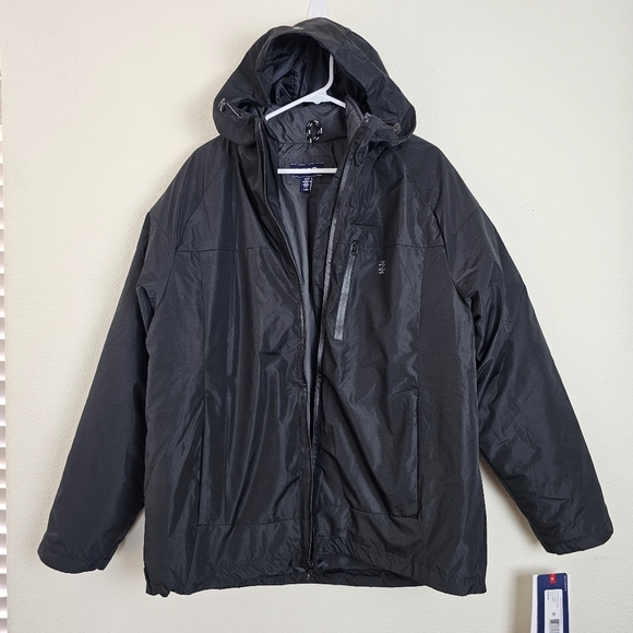 NWT IZOD 3-in-1 Tech System Jacket Black Men’s L Waterproof Windproof - Picture 5 of 16